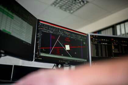 Technische Planung und Visualisierung mit CAD im Anlagenbau.