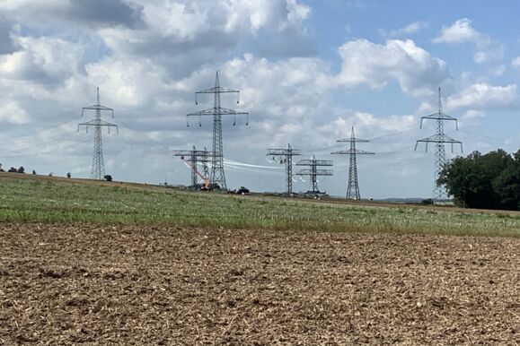 Power line construction and maintenance infrastructure project by Cteam. Power line construction and maintenance infrastructure project by Cteam.