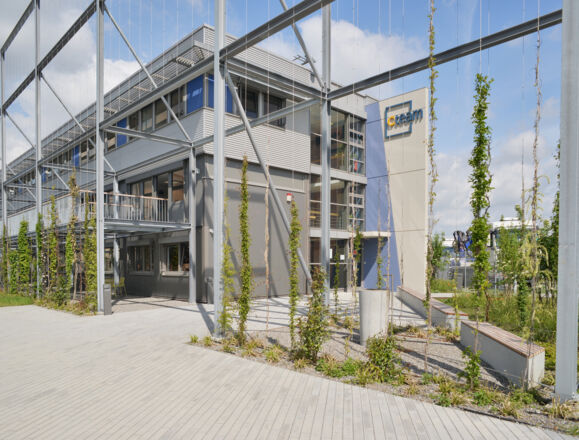 Exterior view of Cteam building, representing their plant construction and consulting solutions. Exterior view of Cteam building, representing their plant construction and consulting solutions.